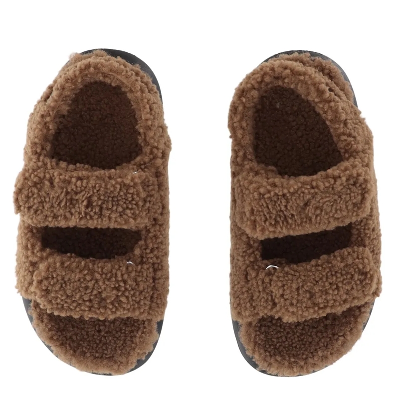 Moonboot Sandalen Shearling Sandal Boots weiß(Image 4)