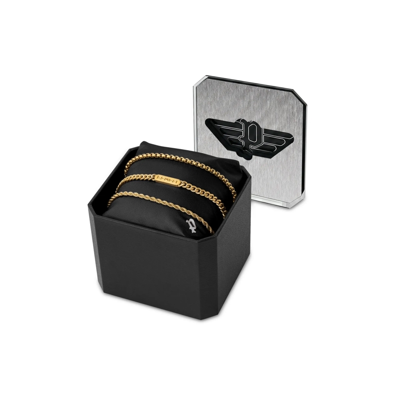 Police Armband Armband Steelwave- Herrenarmband- Farbe: gold- gold