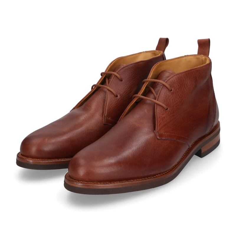 Heinrich Dinkelacker Schnürstiefel George Boots Genf Plain N mittel-braun(Image 2)