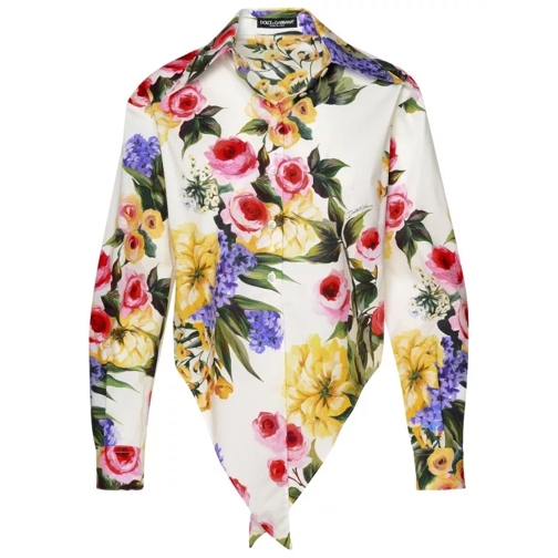 Dolce&Gabbana Multicolor Cotton Shirt Multicolor 