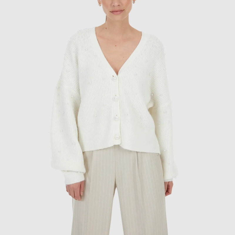Marc Aurel Strickjacke Strickjacke beige(Image 3)