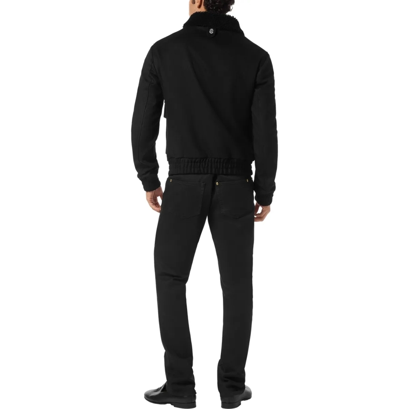 BILLIONAIRE Lederjacke Jacke schwarz(Image 2)