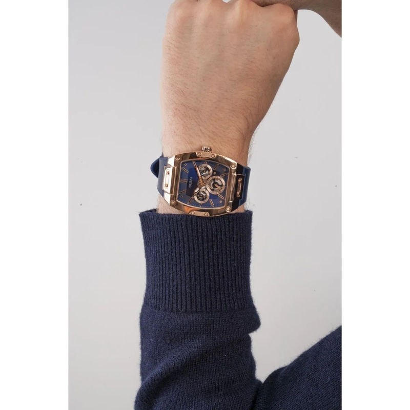 Guess Quarzuhr Quarz-Analoguhr Phoenix schwarz(Image 6)