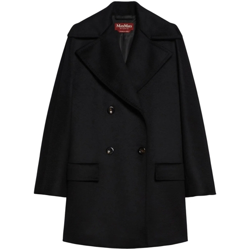 Max Mara Daunenjacken Max Mara Studio Coats Black schwarz