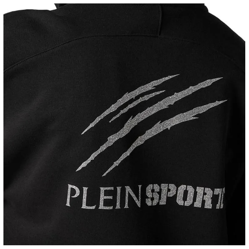Plein Sport Daunenjacke Sweatjacke Mit Kapuze Scratch schwarz(Image 5)