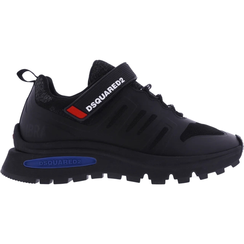 Dsquared2 Sneaker basse Heren Run Ds2 Sneaker Zwart/Strap schwarz