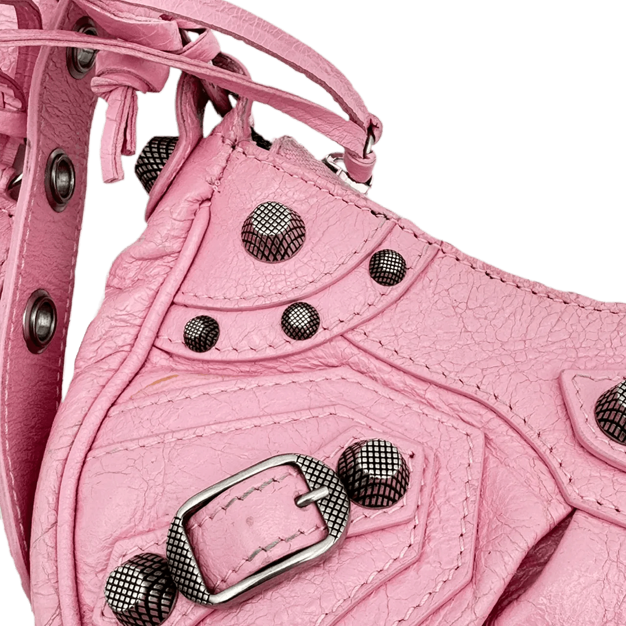 Thumbnail - Balenciaga Hobo Bags - Balenciaga Cagole XS - Pink - Gr. unisize - in Gold - für Damen
