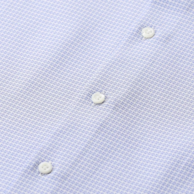 STENSTRÖMS Hemd Regular-Fit Hemd aus Baumwolle blau(Image 3)