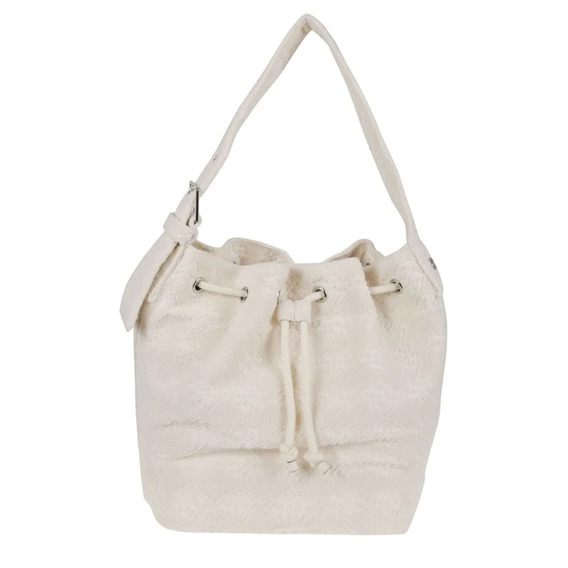 Tory Burch Bucket Bag Milk White Sponge Bucket Bag White