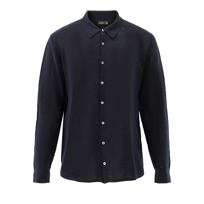 VAN LAACK Bluse Hemd Uni blau