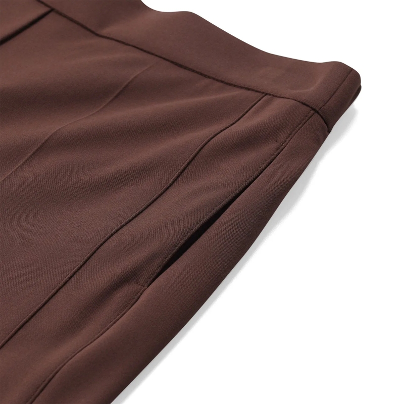 Luisa Cerano Pantalon en tissu Wide-Leg Hose aus Viskose-Mix braun(Image 4)