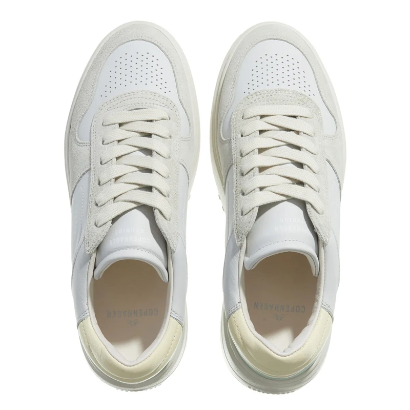 Copenhagen Sneaker basse CPH75 Leather Mix  Light Grey/Green(Image 6)