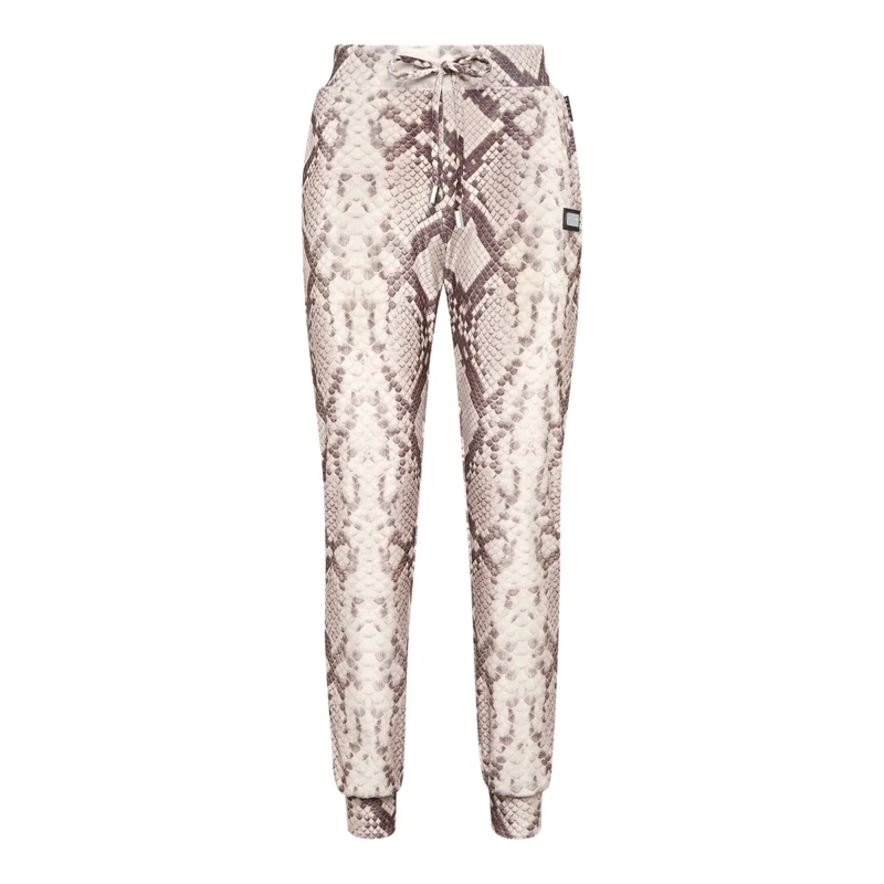 Philipp Plein Jogginghose Jogginghose Python beige