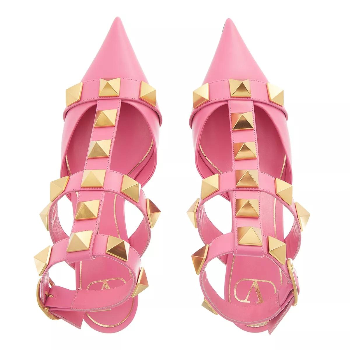 Hot pink hot sale valentino sandals