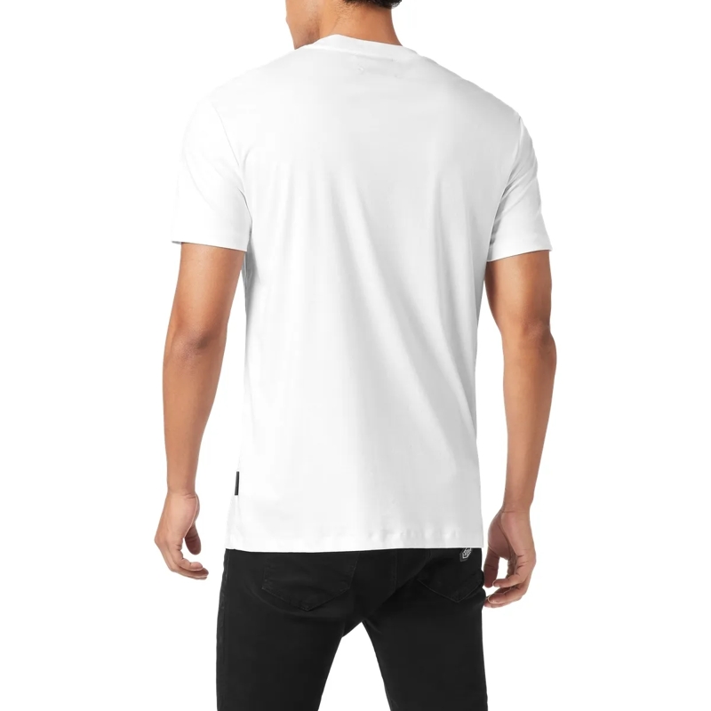 Philipp Plein T-Shirt T-Shirt Rundhalsausschnitt Ss Skull weiss(Image 2)