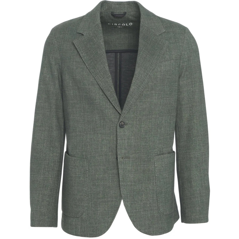 CIRCOLO 1901  Blazer with patch pockets grün
