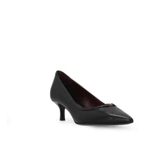 Tory Burch Heeled Leather Shoes Black Pump