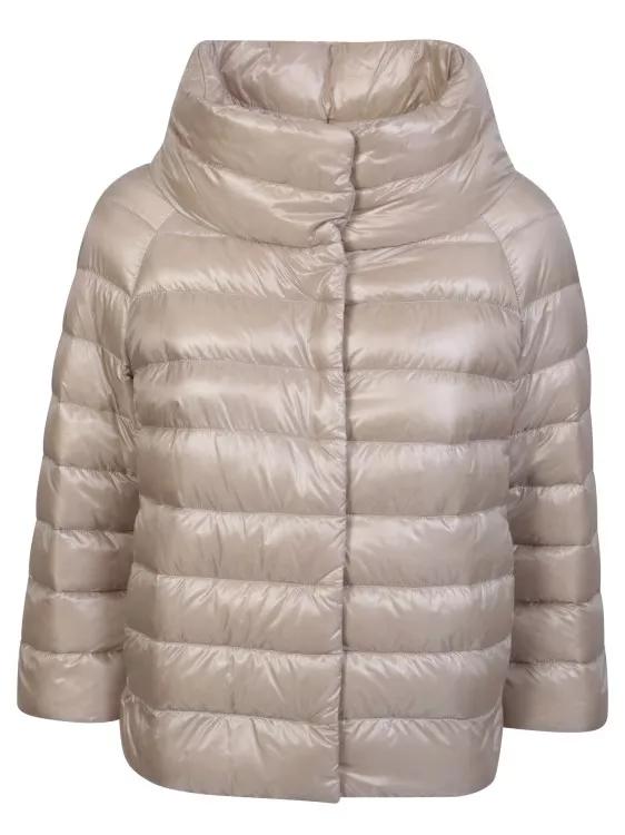 Herno Beige Sofia Chantilly Down Jacket Neutrals | Donzen Jassen