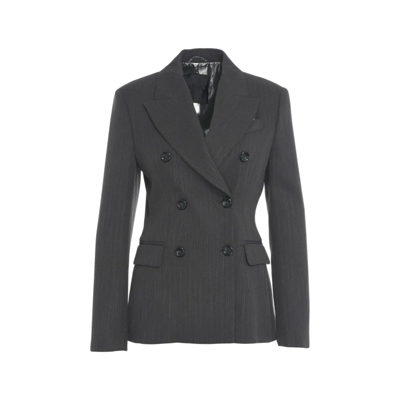 LIU JO Blazer Gessato Blazer Grey