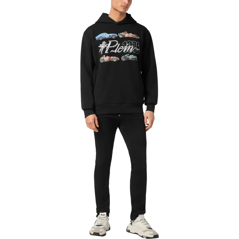 Philipp Plein Top Hoodie schwarz(Image 4)