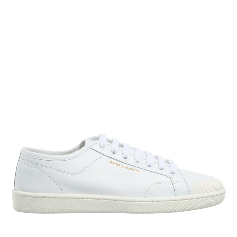 Saint Laurent Low-Top-Sneaker Gym Sneakers  White