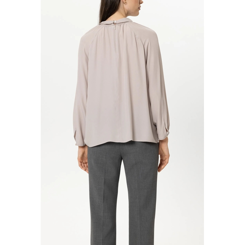 Luisa Cerano Top Bluse aus Seiden-Mix pearl(Image 4)