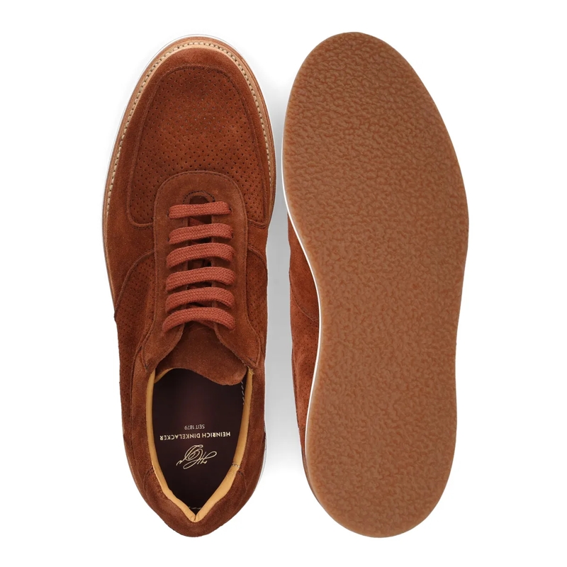 Heinrich Dinkelacker Low-Top-Sneaker Sneaker London Sneaker V mittel-braun(Image 4)