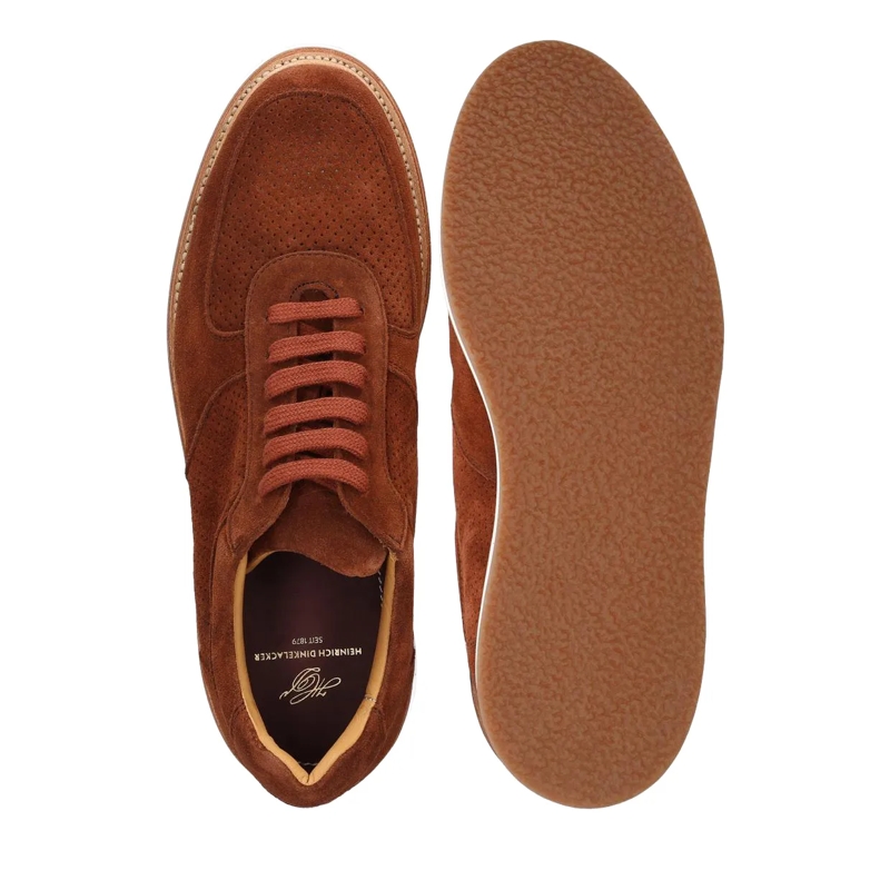 Heinrich Dinkelacker Low-Top-Sneaker Sneaker London Sneaker V mittel-braun(Image 4)