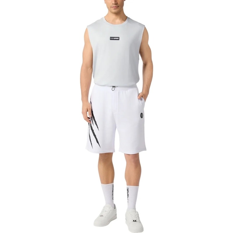 Plein Sport Top Slub Cotton Tanktop hell-blau(Image 4)
