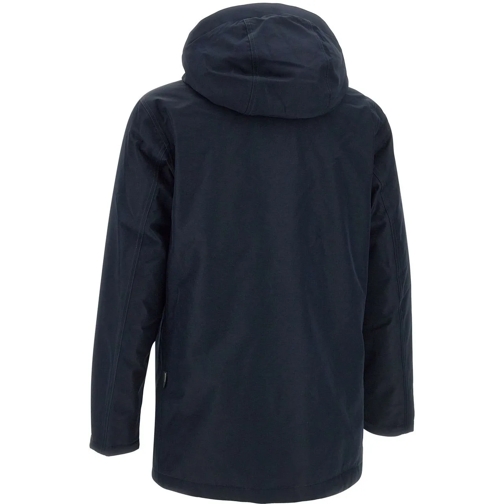 Woolrich Vestes en duvet Heavy GTX Parka Melton Blue blau (Image 10)