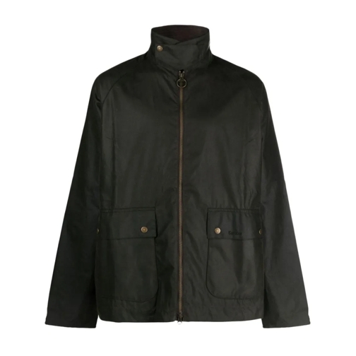 Barbour Übergangsjacke Short Bedale Wax Green