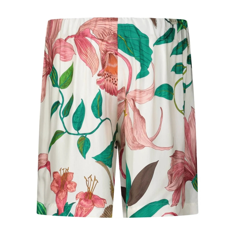 Lavi Bermuda-Shorts Shorts Pepe aus Satin mit Muster weiß(Image 2)
