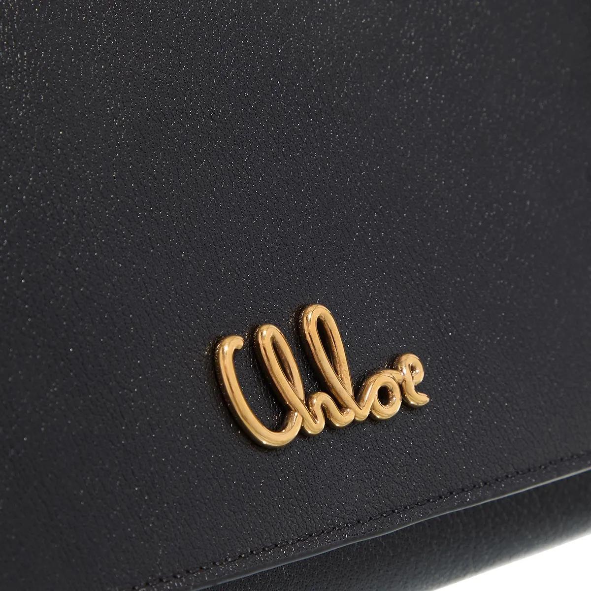 Thumbnail - Chloé Crossbody Bags - Iconic Clutch - Gr. unisize - in Schwarz - für Damen