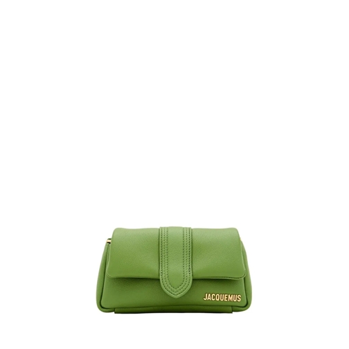 Jacquemus Le Petit Bambimou Leather Shoulder Bag Green Schultertasche