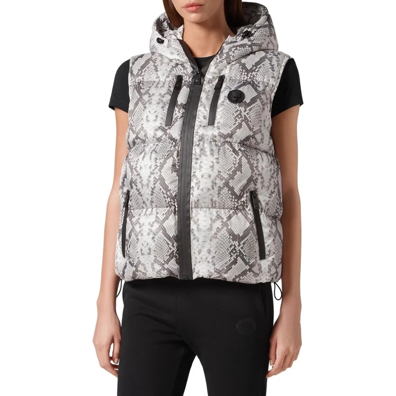 Plein Sport Übergangsjacke Outdoorjacke Python grau(Image 3)