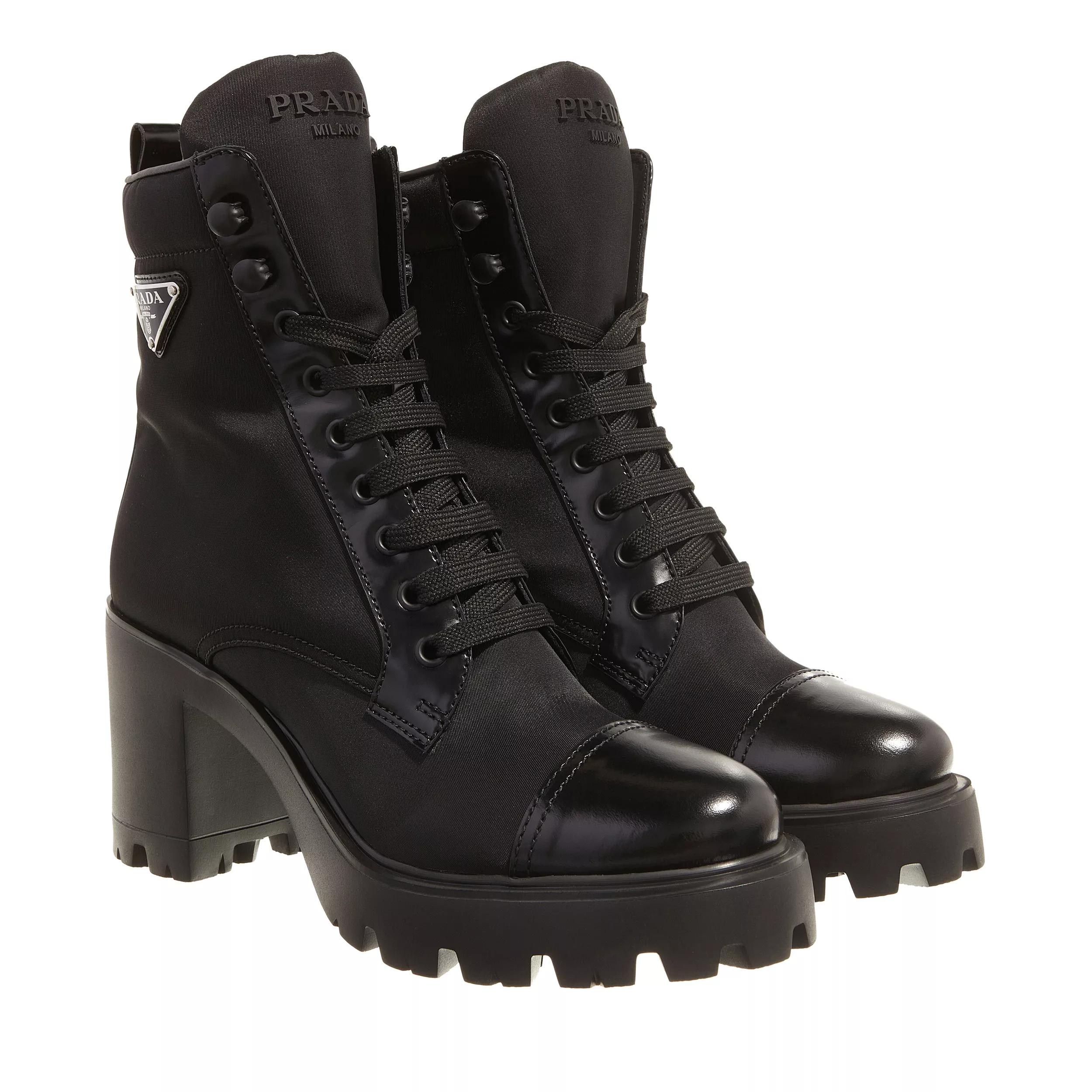 Boots prada outlet black