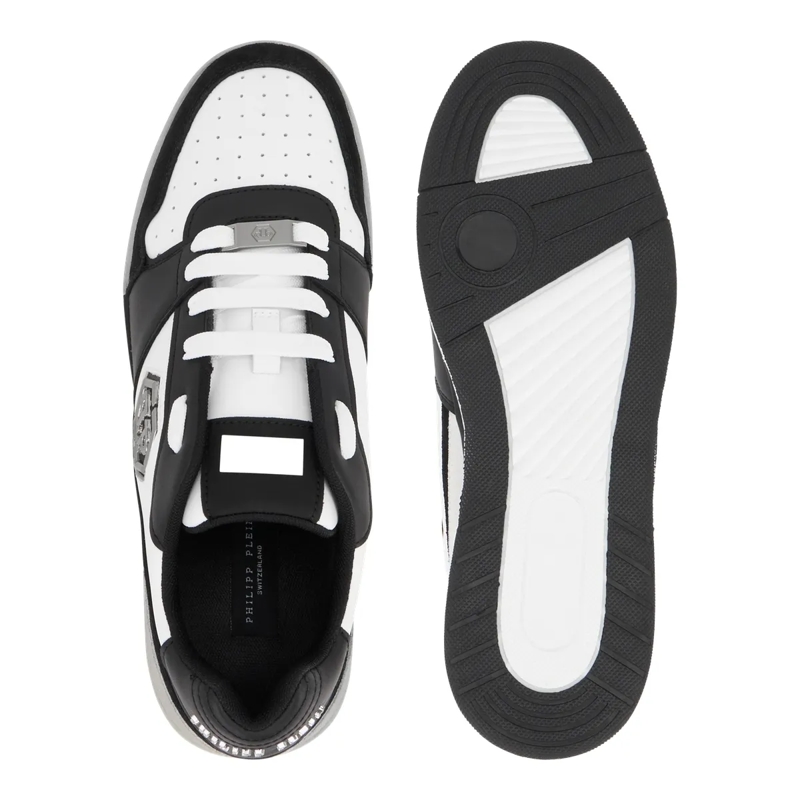 Philipp Plein Low-Top-Sneaker Lo-Top Turnschuhe P-Force 78 weiss(Image 5)