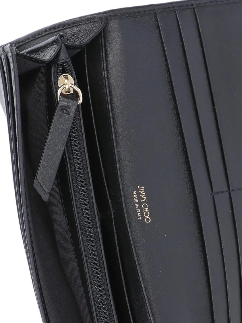 Thumbnail - Jimmy Choo Portemonnaie - "Nino" Wallet – Black - Gr. unisize - in Schwarz - für Damen