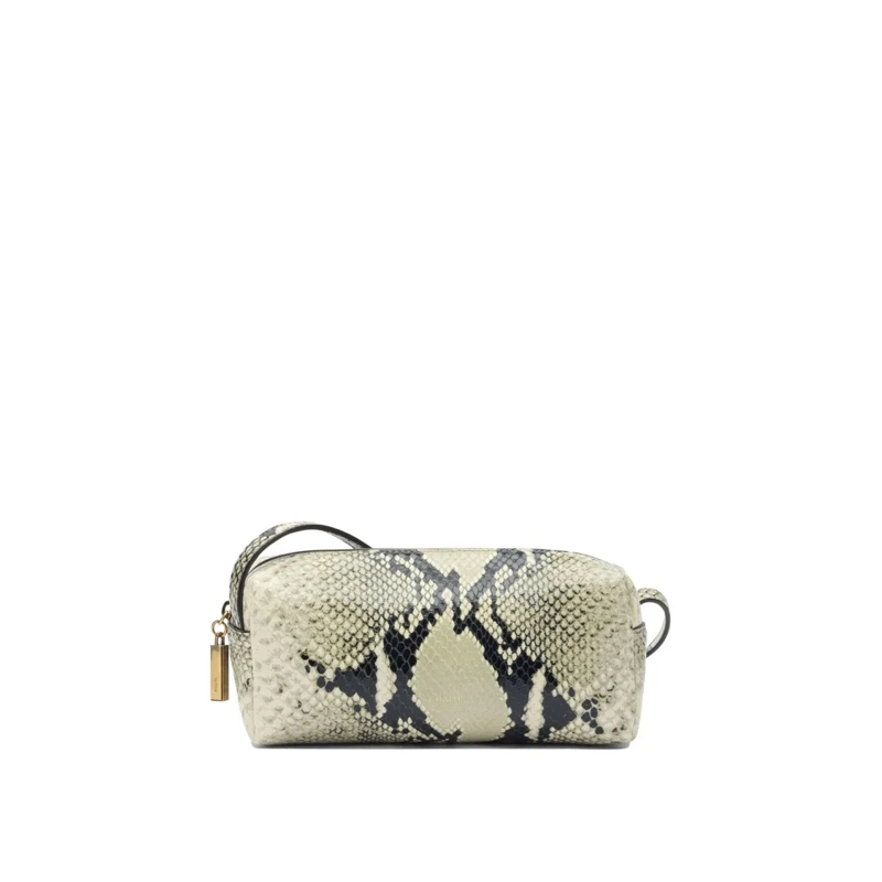 Khaite Schultertasche "Kye" Crossbody Bag Grey