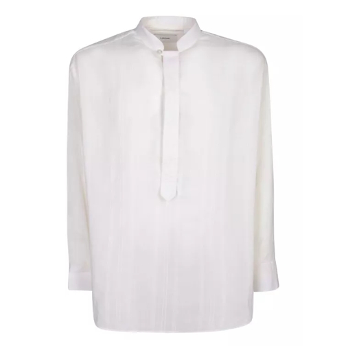 Lardini White Cotton Shirt White 