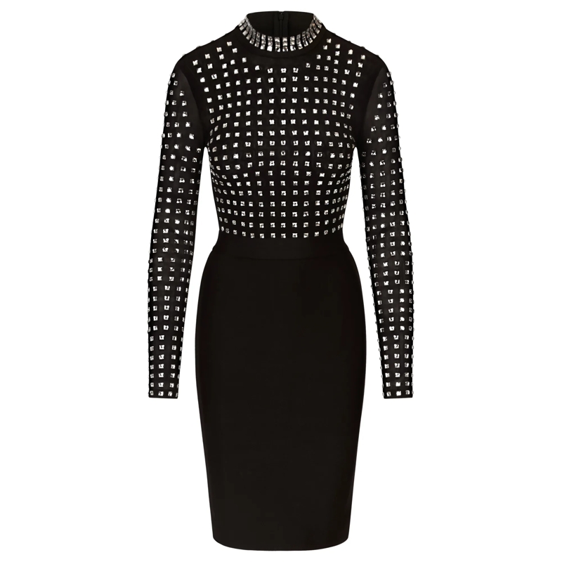 Kraimod Abendkleid Bandagekleid schwarz