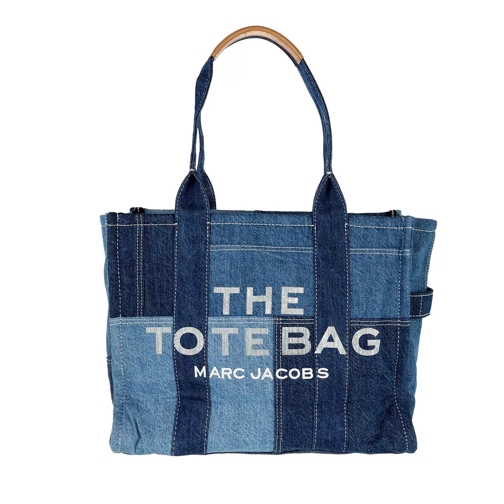 Marc Jacobs Traveler Tote Bag Denim Blue Sporta