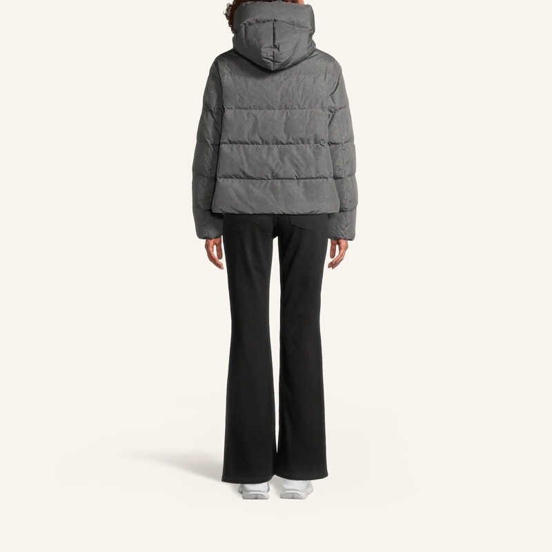 Blonde No8 Blouson Steppjacke METZ mit Schmucksteinen grau(Image 3)