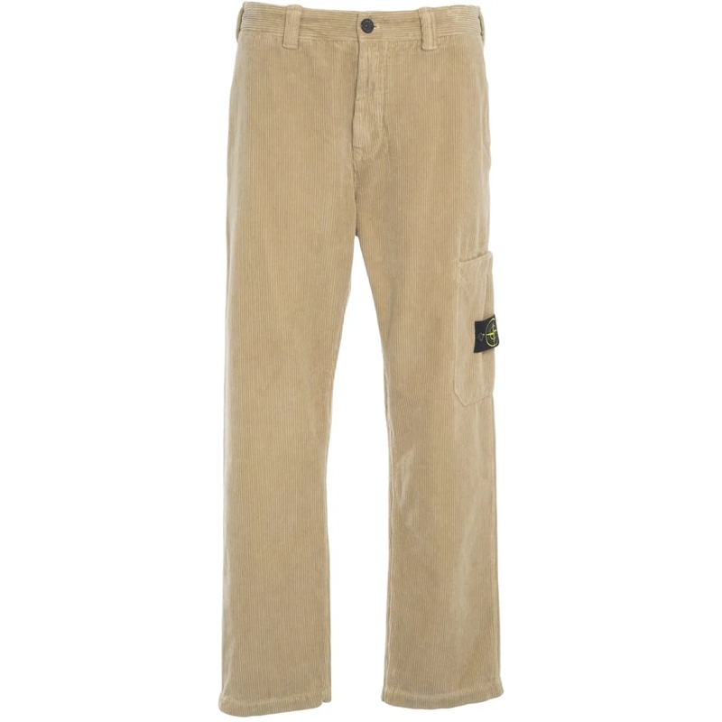 Stone Island  Corduroy pants beige
