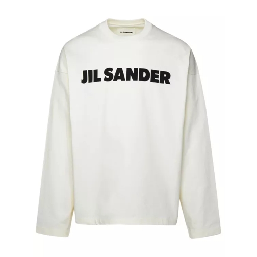 Jil Sander M/L Logo T-Shirt White 