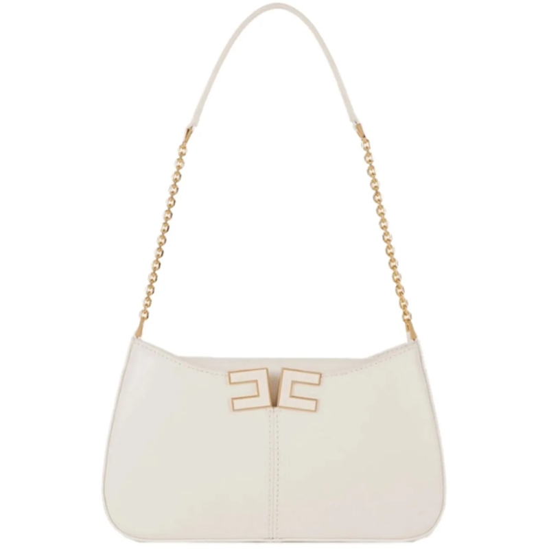 Elisabetta Franchi Sac à bandoulière Bags Ivory weiß