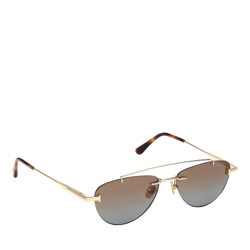 Tom Ford Sonnenbrille ASTOR-02 Shiny Deep Gold(Image 2)