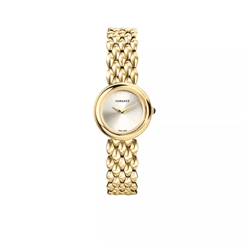 Versace V-Flare Watch Yellow Gold Orologio da abito