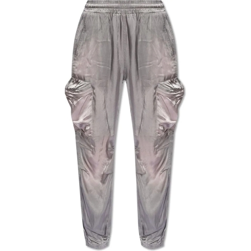 Diesel Hosen Trousers Silver silber