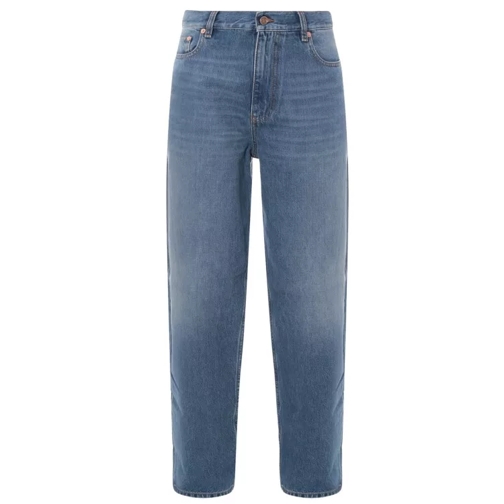 Valentino Medium Blue Denim Jeans Blue Jeans
